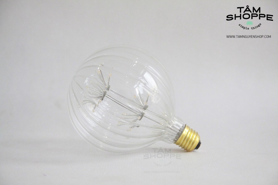 [HCM]Bóng Đèn Edison Trái Bí Sao Rơi Led - Tbl