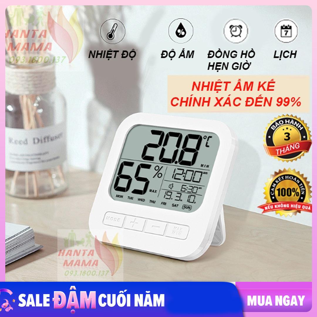 Nhiệt Ẩm Kế Điện Tử Đo Nhiệt Độ Và Độ Ẩm Phòng Ngủ Cho Bé