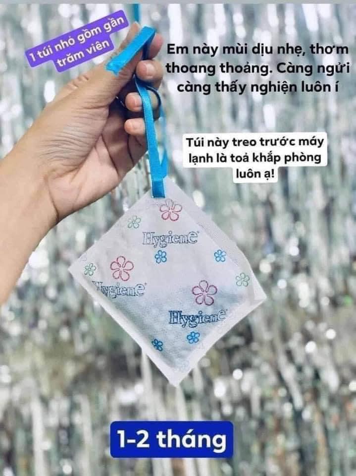 Túi thơm treo tủ quần áo, treo phòng hygiene thái lan