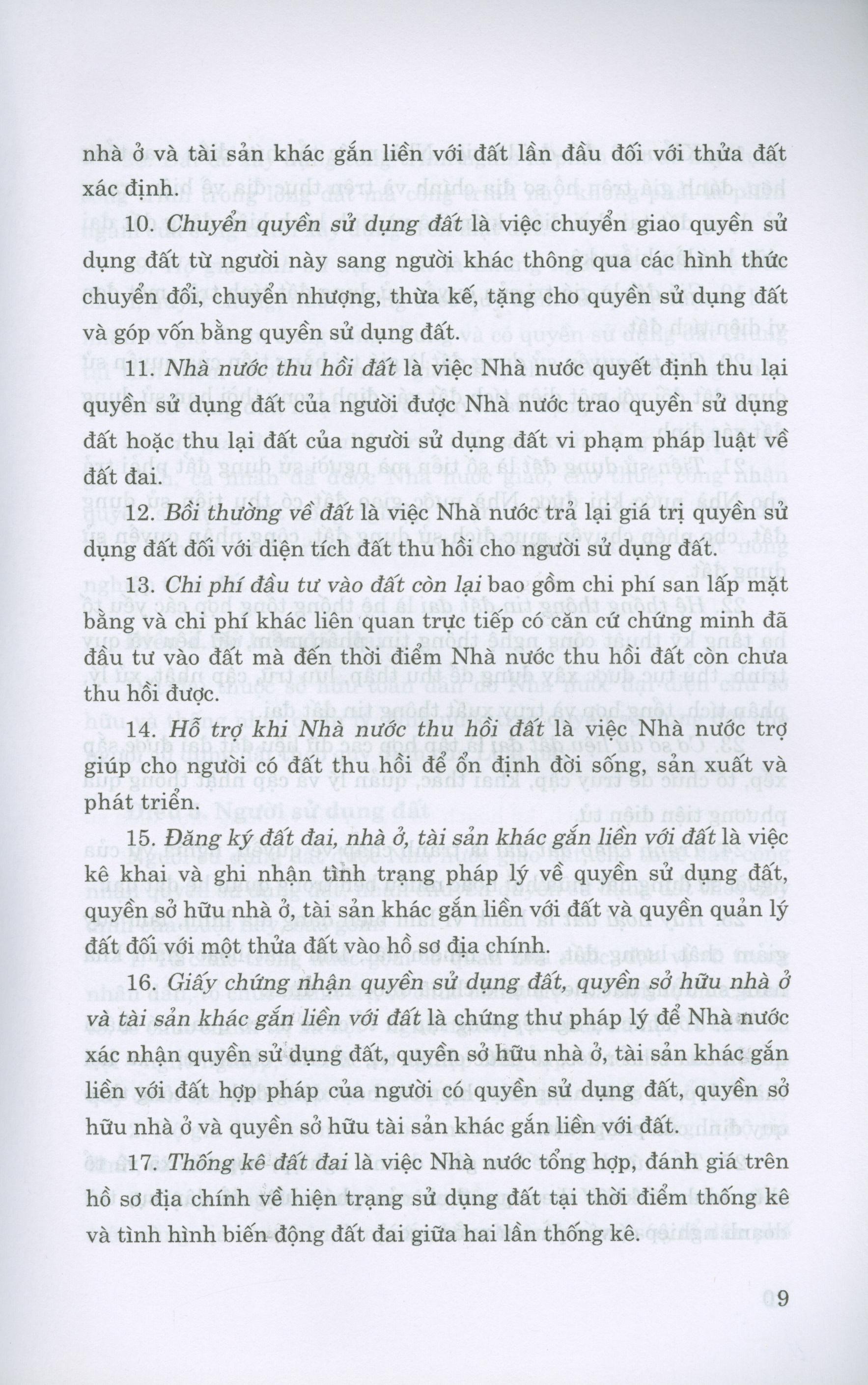 Luật Đất Đai (Hiện Hành Năm 2013) Và Các Văn Bản Hướng Dẫn Thi Hành