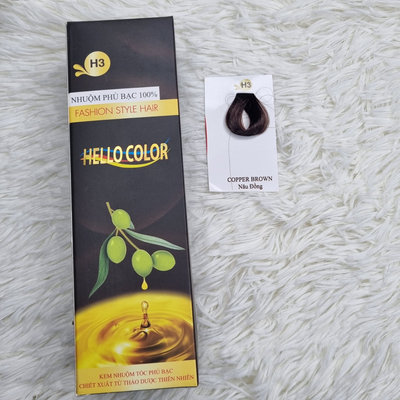 NHUỘM TÓC PHỦ BẠC OLIVE