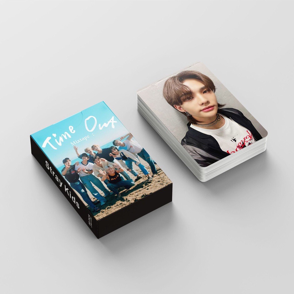 Set 55 lomo card Stray Kids -Time Out