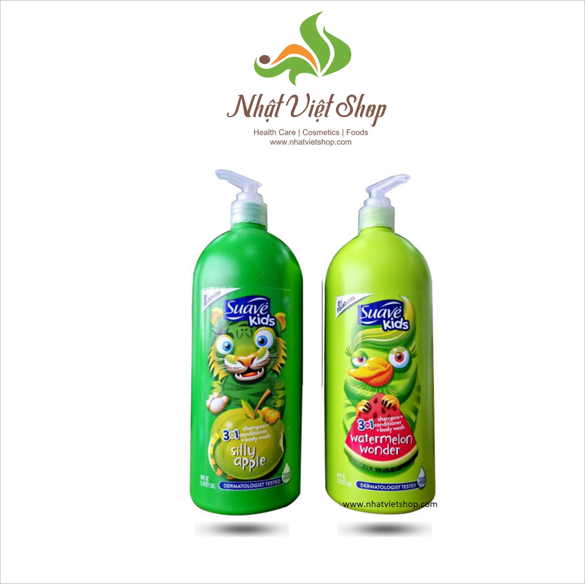 Sữa tắm trẻ em 3 trong 1 Suave 1180ml Mỹ