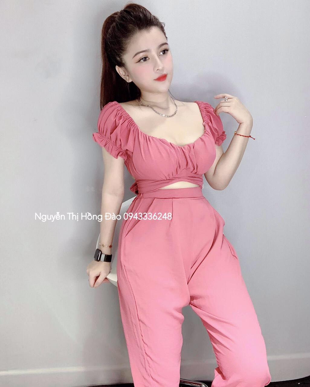 jumpsuit dài bẹt vai-MTB