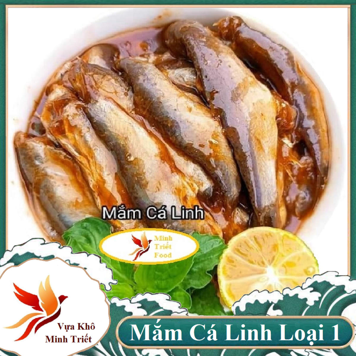 1 KG MẮM CÁ LINH CHUYÊN NẤU LẨU NGON TUYỆT VỜI- Vựa Khô Minh Triết