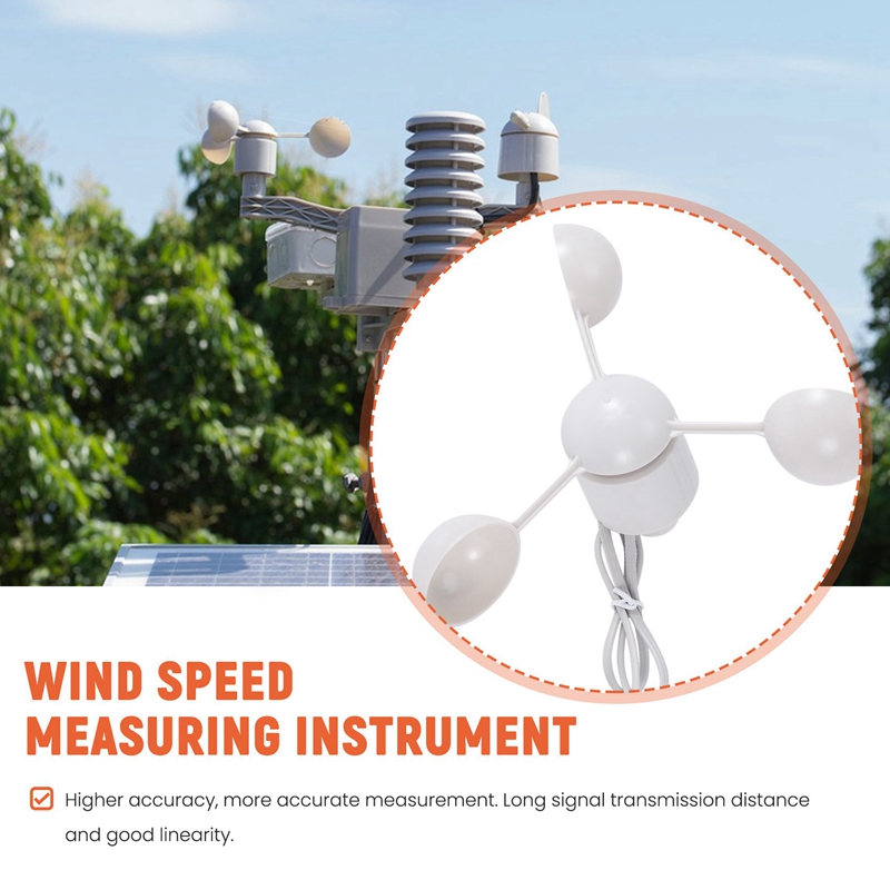WH-SP-WS01 Anemometer Wind Speed Measuring Instrument Wind Speed Sensor Meteorological Instrument for Misol Anemometer