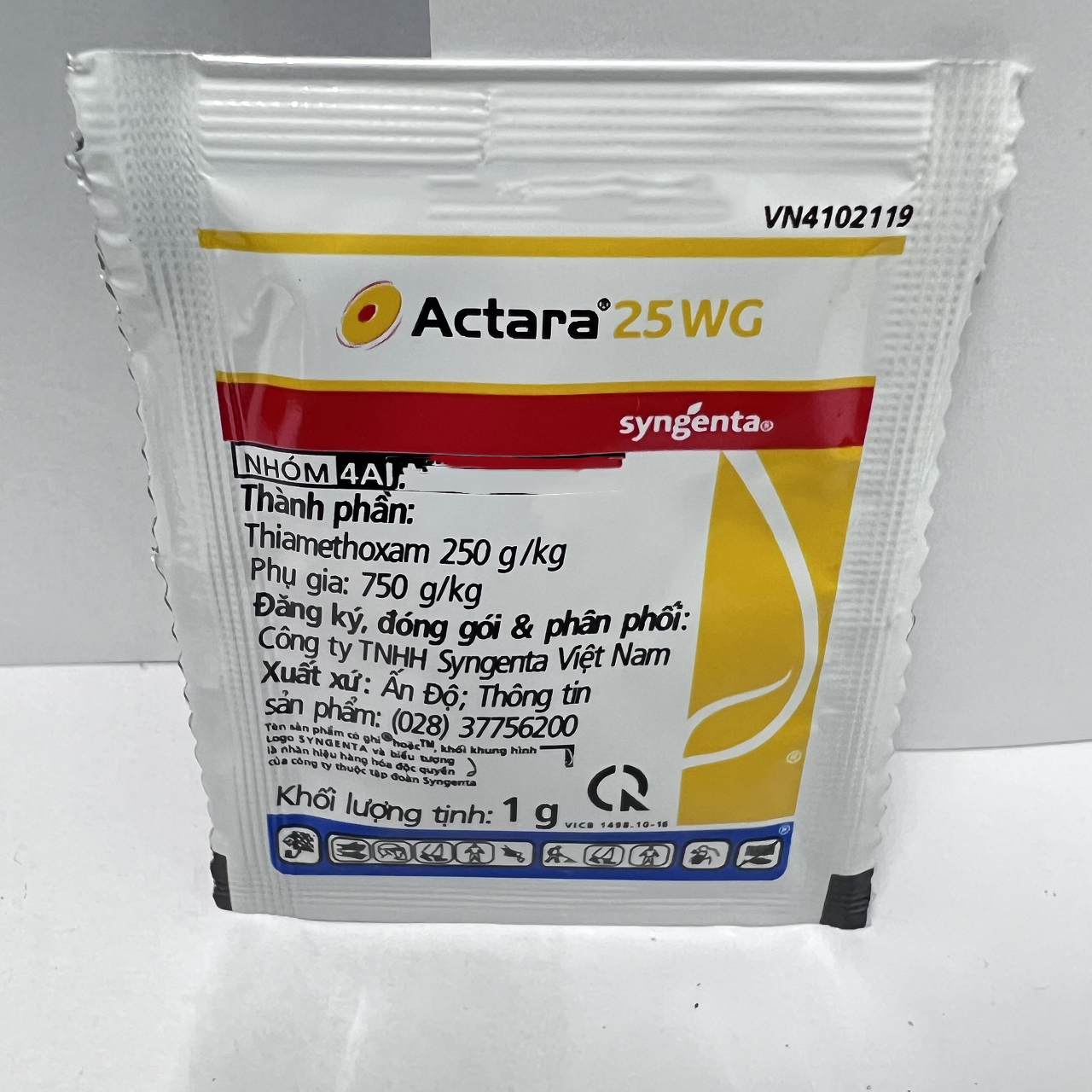 Trừ rầy rệp, bọ trĩ Actara 25WG Syngenta