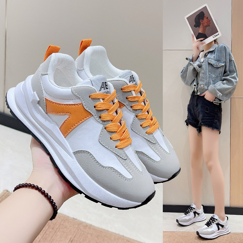 Giày nữ độn đế tăng 5cm chiều cao phong cách Hàn Quốc