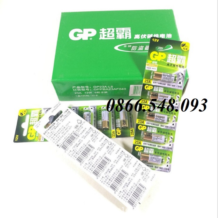 Vỉ 5 viên pin GP 12V 27A