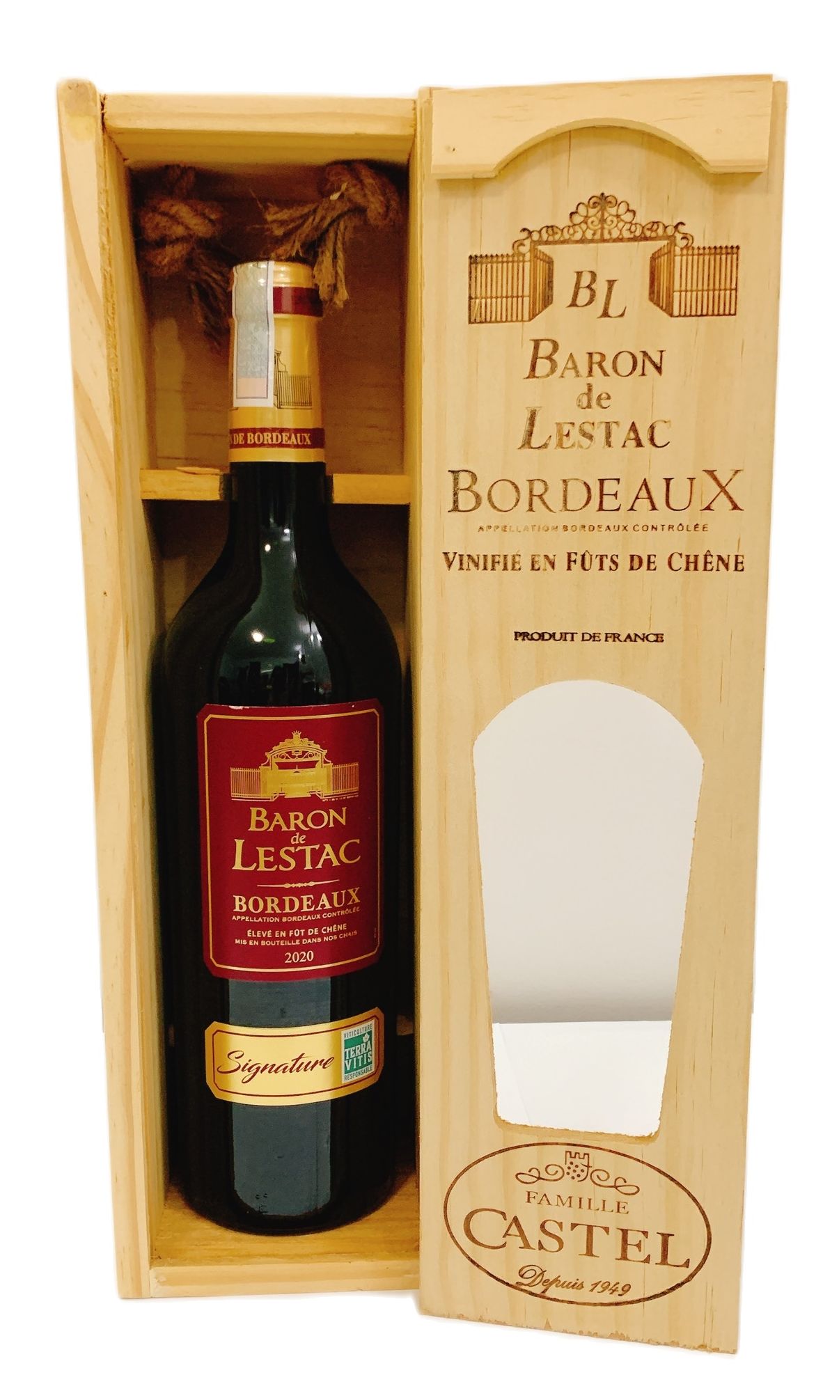 Rượu vang đỏ Baron De Lestac Bordeaux Signature