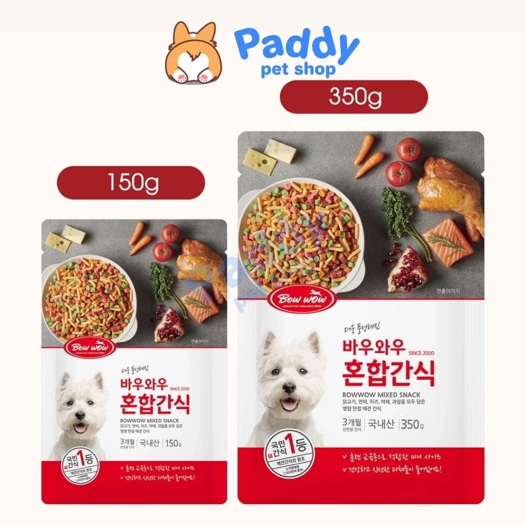 Bánh Thưởng Cho Chó Hỗn Hợp Bowwow Mixed