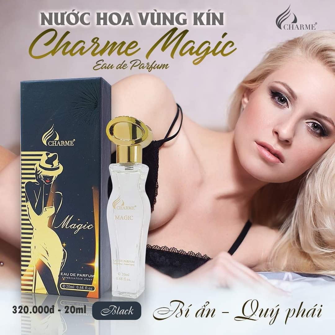 Nước hoa vùng kín magic char.me 20ml