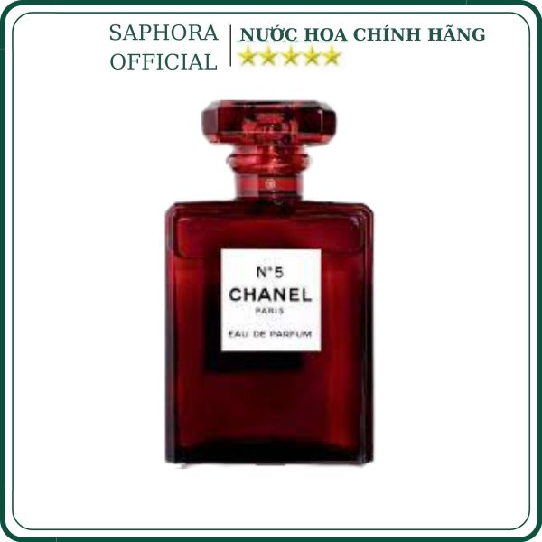 [HÀNG CAO CẤP] Nước hoa nữ chính hãng Chanel No5 Đỏ EDP 100ml, lưu hương lâu, mùi hương nồng nàn quyến rũ