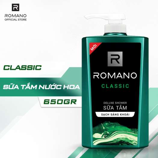 Sữa tắm Romano classic 650g