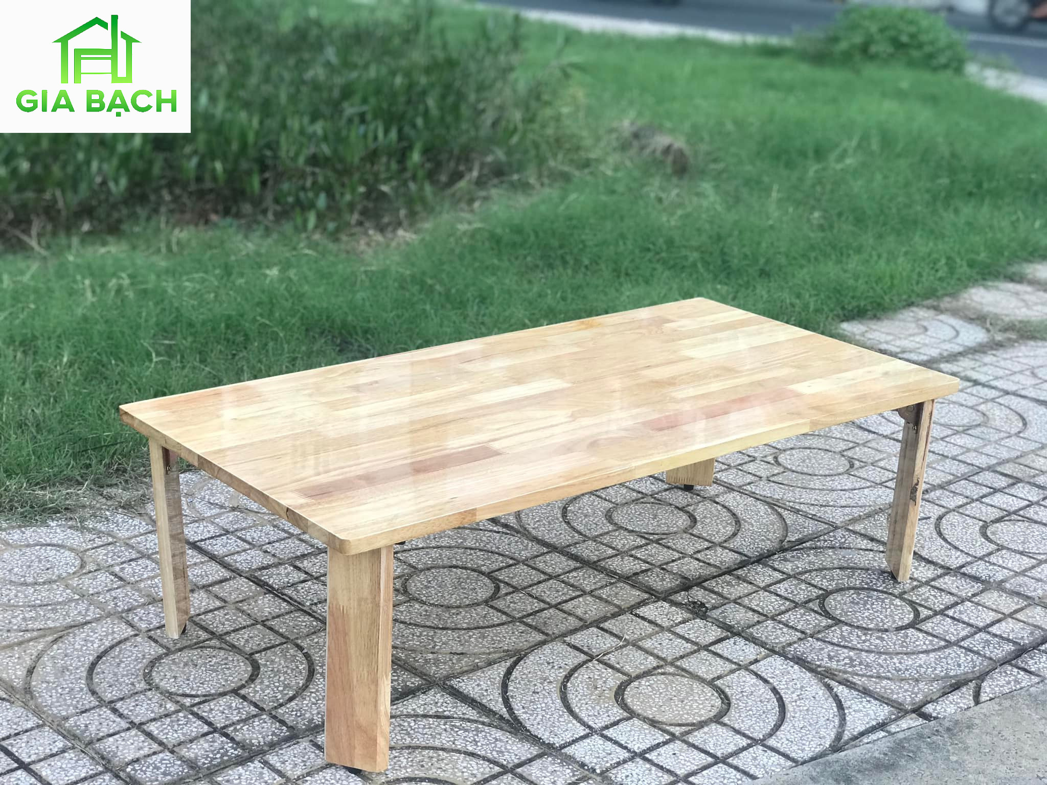 Bàn Gỗ Ngồi Bệt Chân Gấp Xếp Gọn ( Cao 30cm)