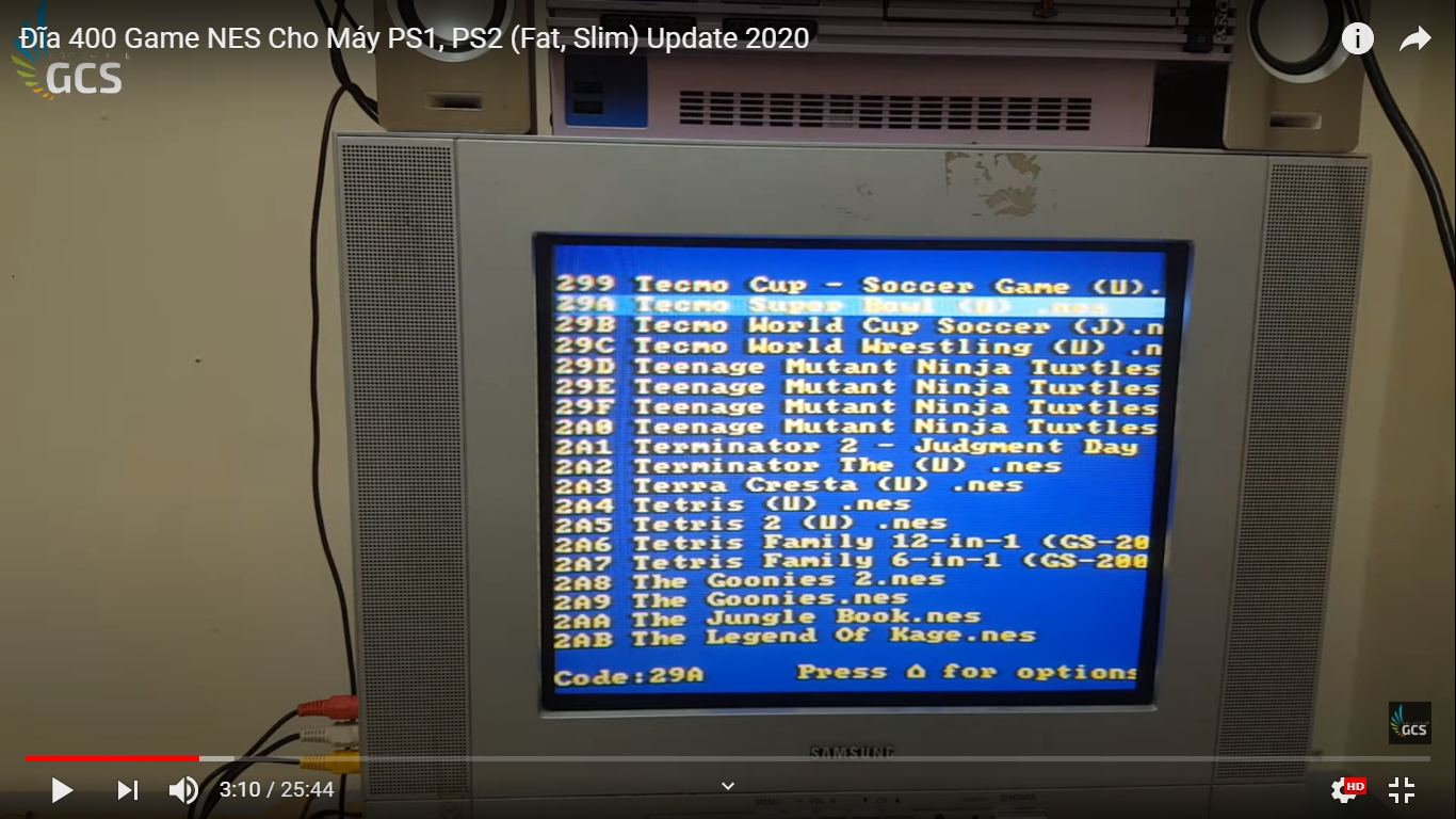 Đĩa 400 Game Điện Tử 4 Nút Cho Máy PS1, PS2