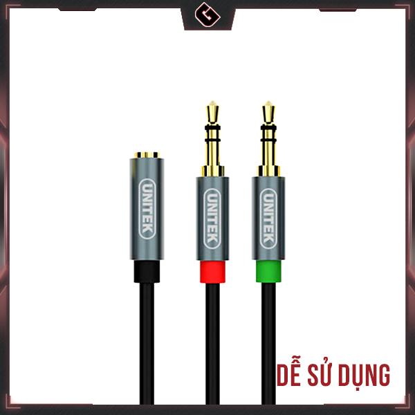 Jack Chuyển Tai Nghe 3.5mm Unitek