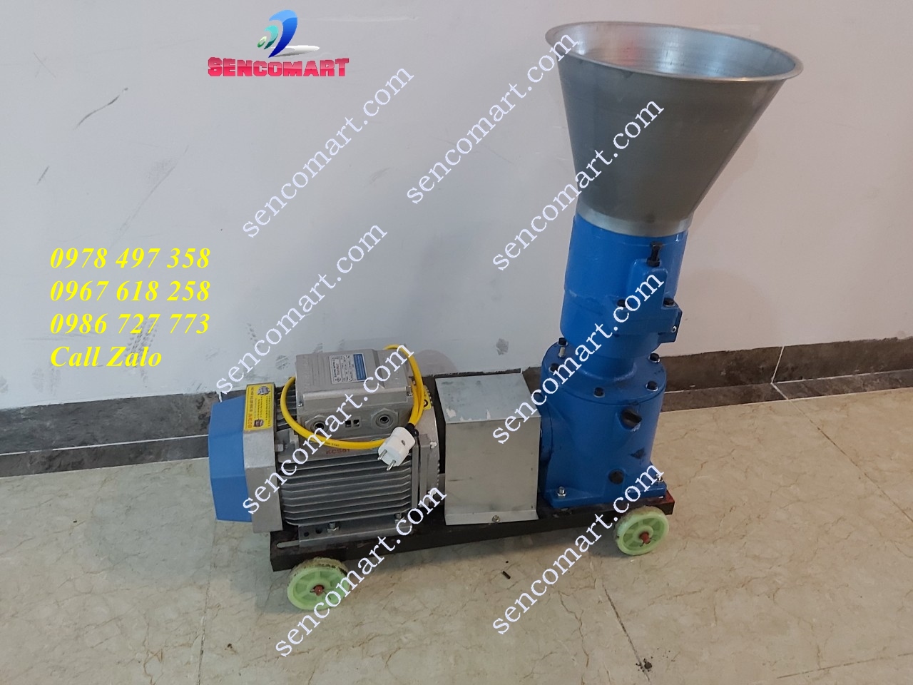 Máy ép cám viên hàng việt nam 100% động cơ toàn phát 35kw