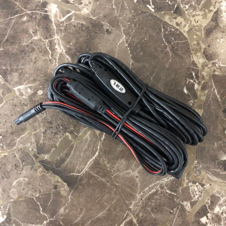 Dây tín hiệu kết nối camera hành trình và camera lùi, jack 2.5mm, 5 chân, dài 15m