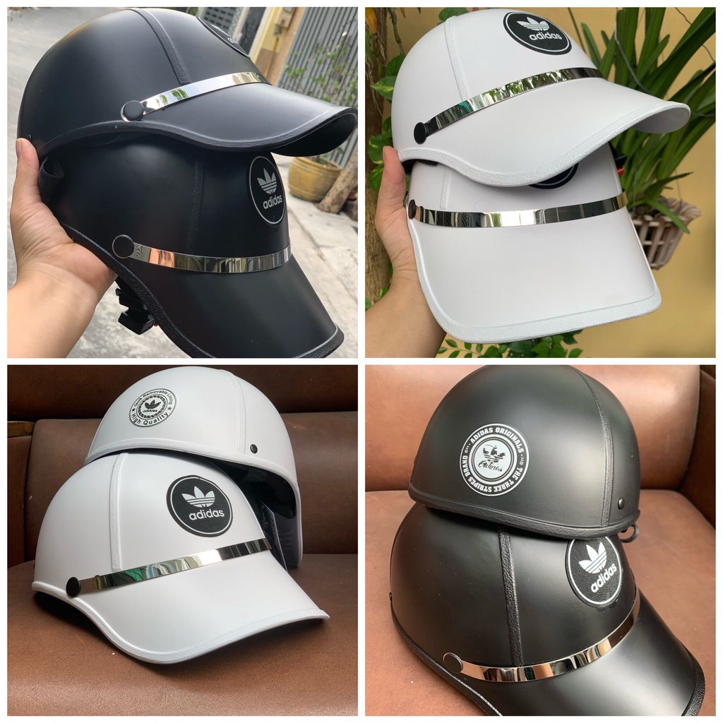 Nón bảo hiểm lưỡi trai adidas