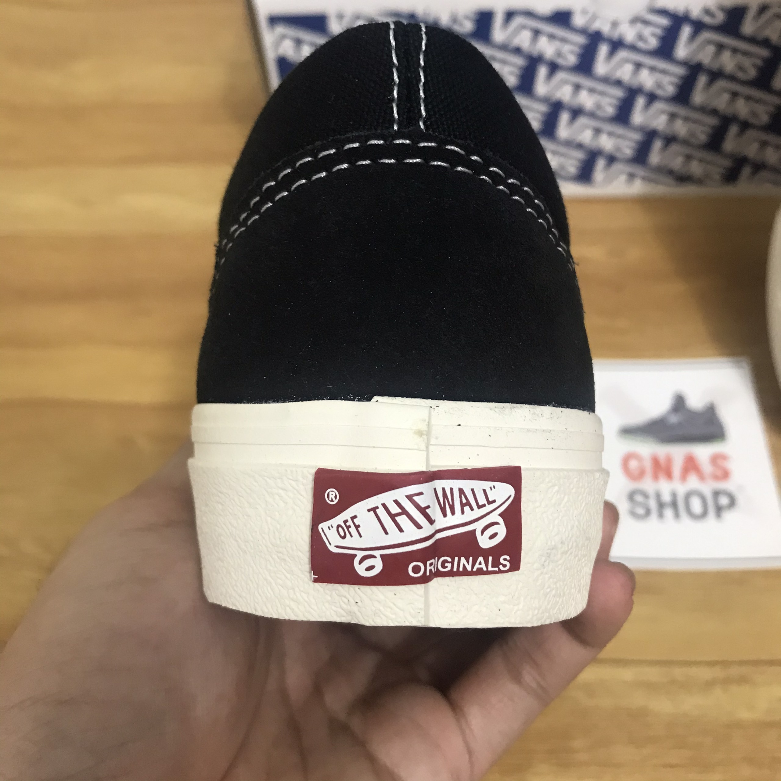 [HCM]Giày Vans Vault đen - chuẩn 11 (lót da + gót original)