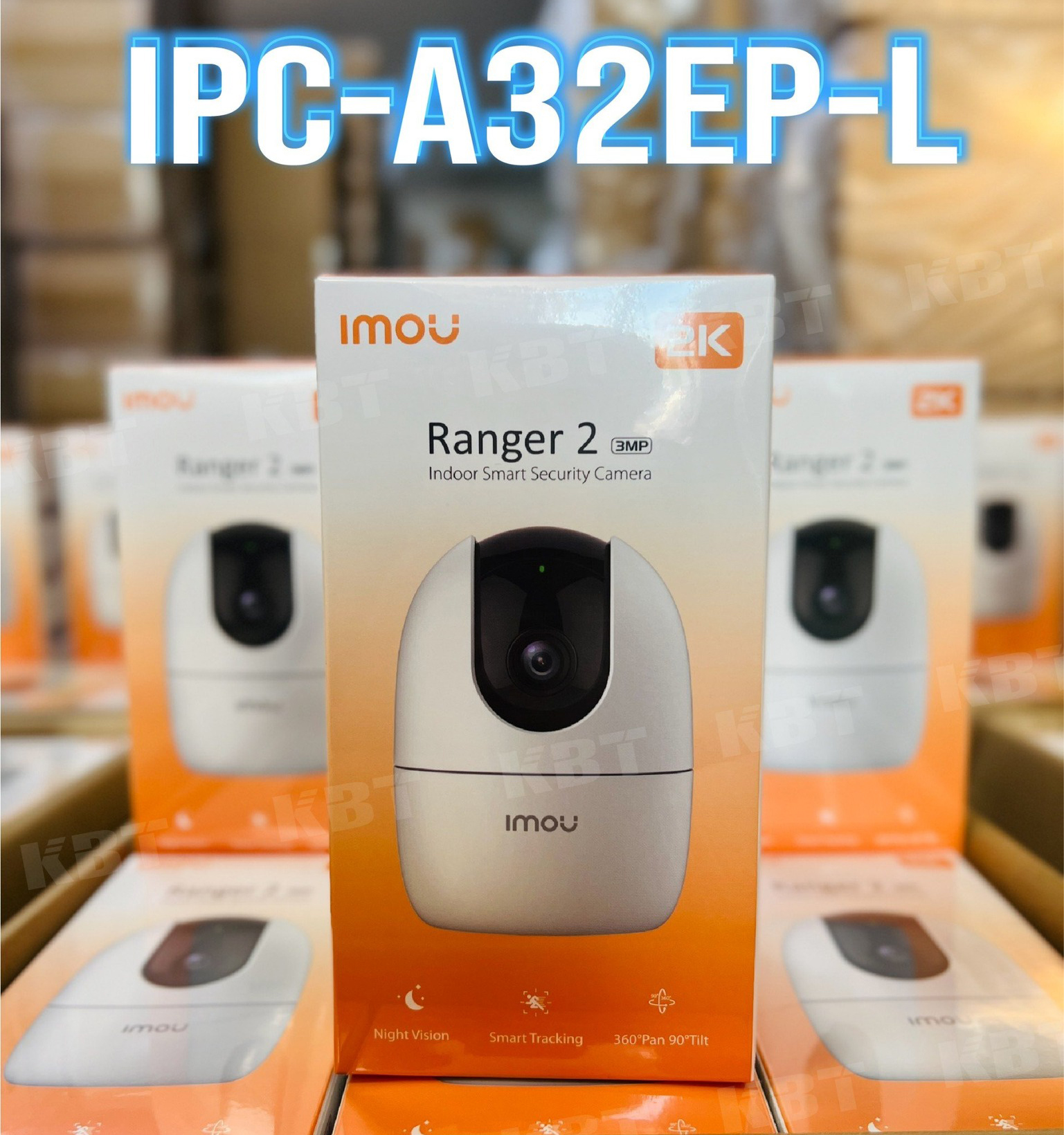 Camera Wifi IMOU A32EP 2K Thu Âm, Báo Động, Đàm Thoại 2 Chiều