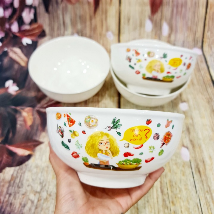 [HCM]tô sứ trắng - tô sứ