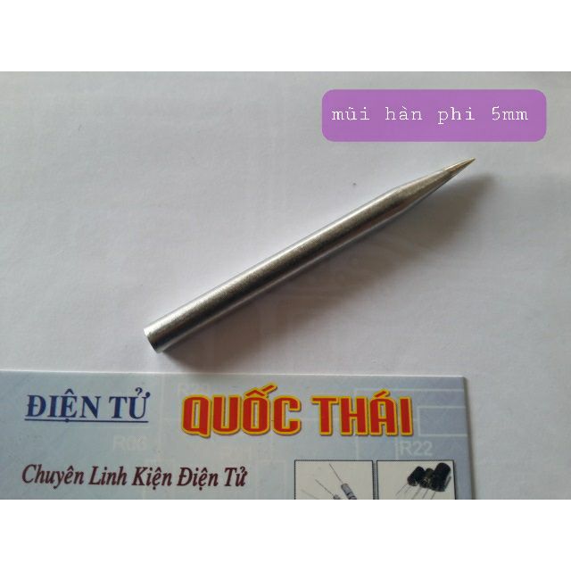 Mũi hàn mạch điện hợp kim phi 5mm