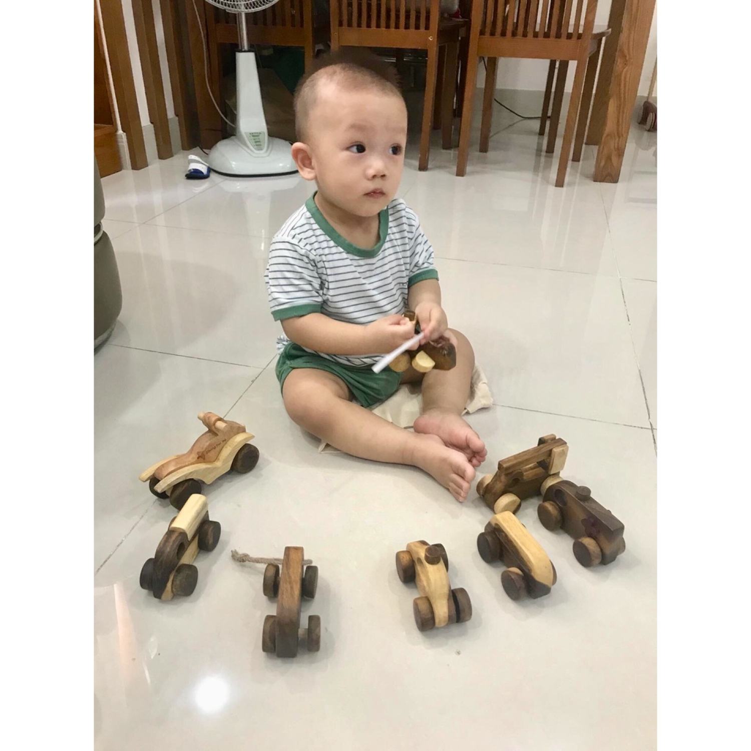 Đồ chơi gỗ Máy Bay Mini cho bé - Đồ chơi gỗ Gemoni