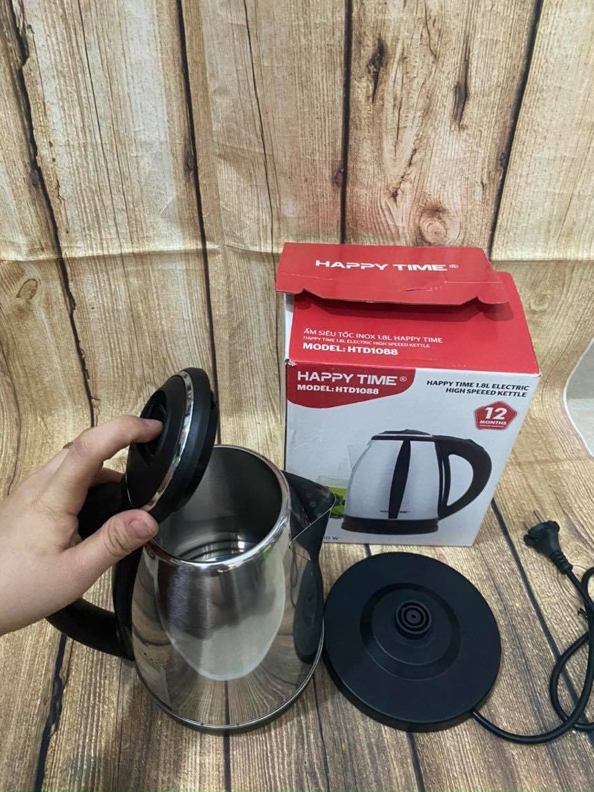 ẤM SIÊU TỐC INOX 1.8L HAPPY TIME