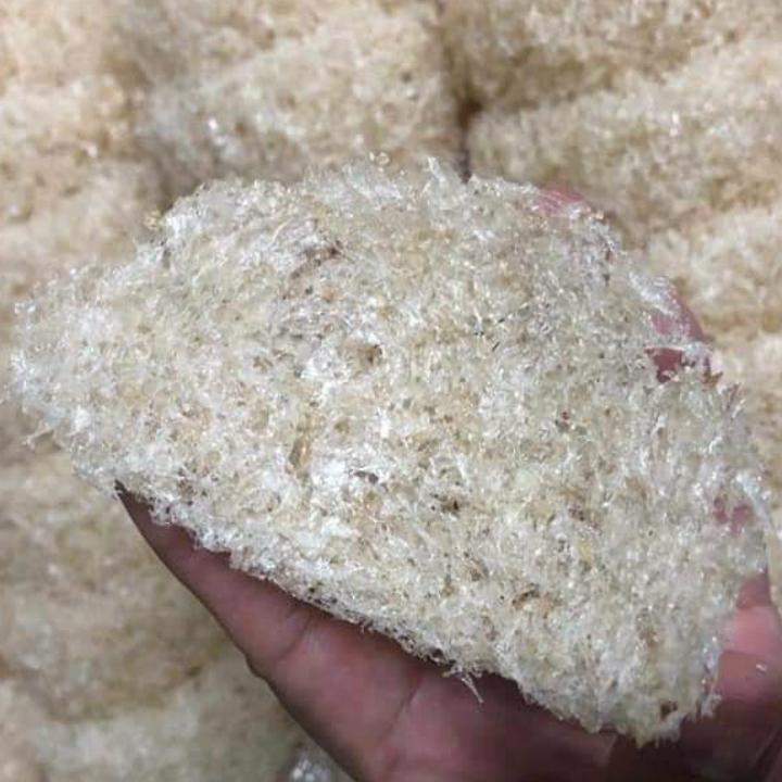 Cleaned Bird's Nest with Pressed Feathers - 100g (10 Nests)