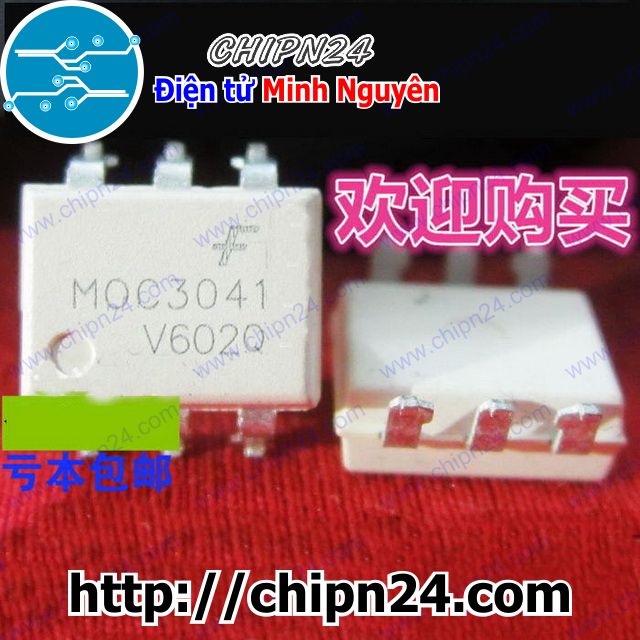 Opto dán moc3041 sop-6 trắng