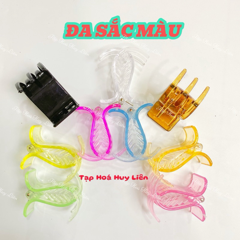 12 Cái 5 Răng Kẹp Tóc Càng Cua Hàn Quốc Nhiều Màu Chắc Chắn Bền Đẹp GIÁ SỈ