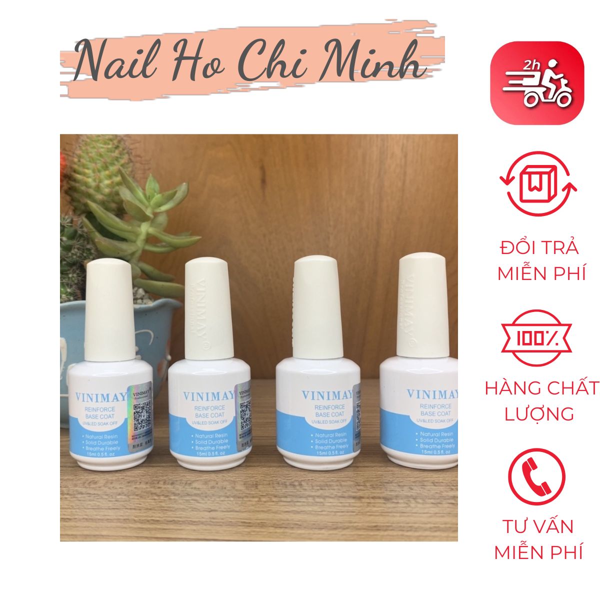 Cứng móng Vinimay chính hãng chuyên dụng cho dân làm móng