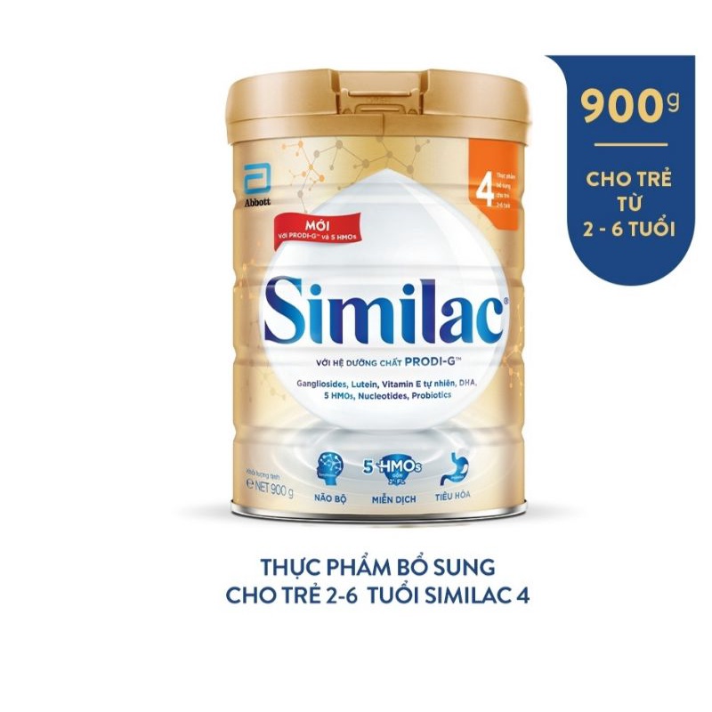 Sữa Similac 4 900G Mẫu Mới