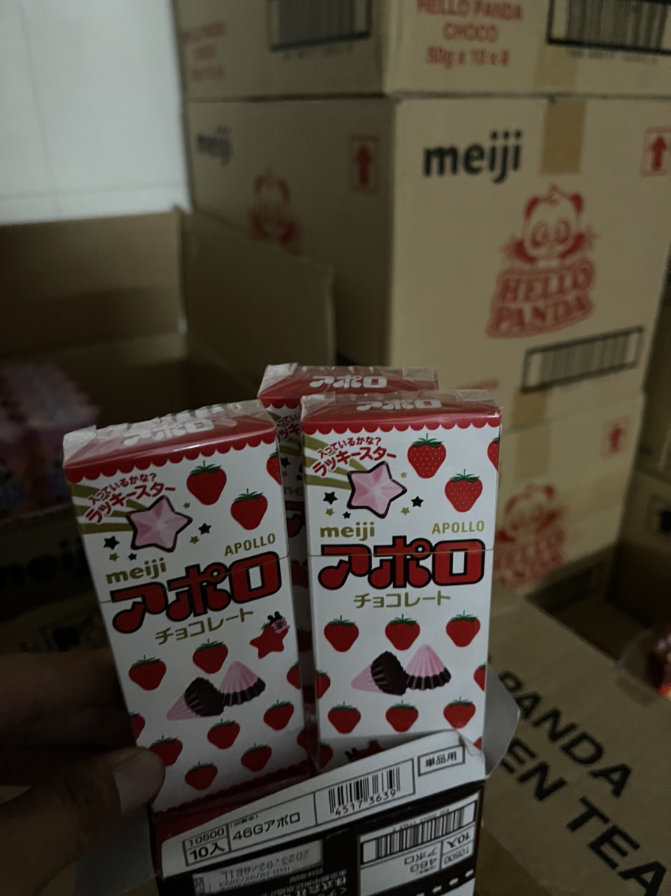 KẸO SOCOLA MEIJI APOLLO 46g