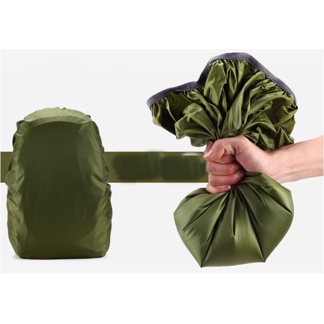 [HCM]Áo Trùm Balo chống thấm nước 60L 45L (SIÊU BỀN)