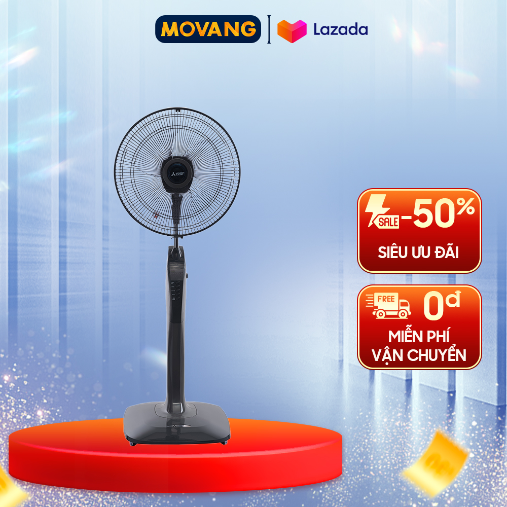 - quạt cây mitsubishi lv16-ra cy-gy xám đậm