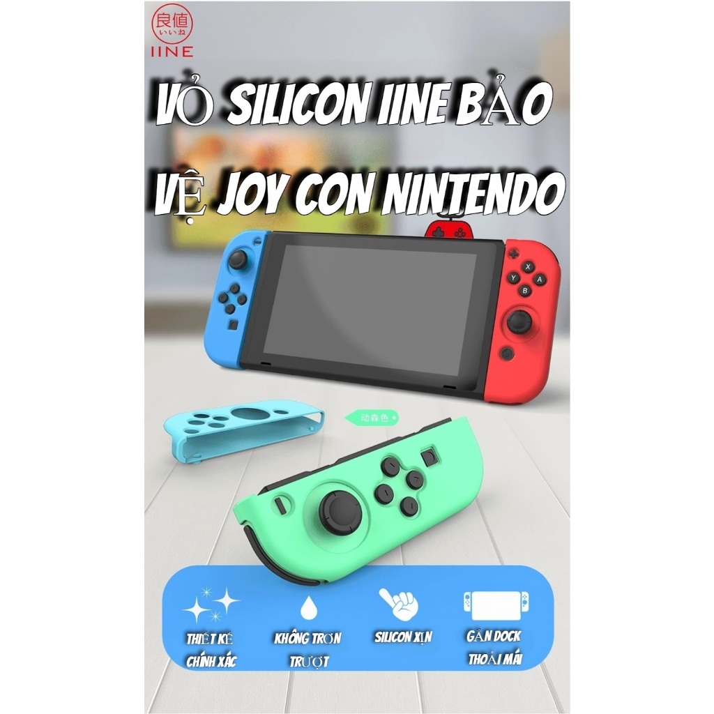 Bao Silicon Joy con Nintendo Switch Oled/ Bọc Silicon Joy Con IIne