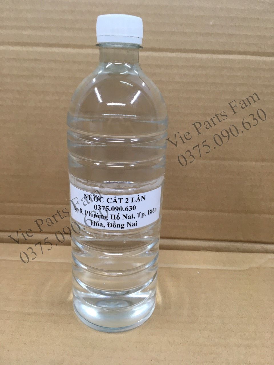 Nước cất 2 lần - Chai 1 lít (Giá tốt so với thị trường)
