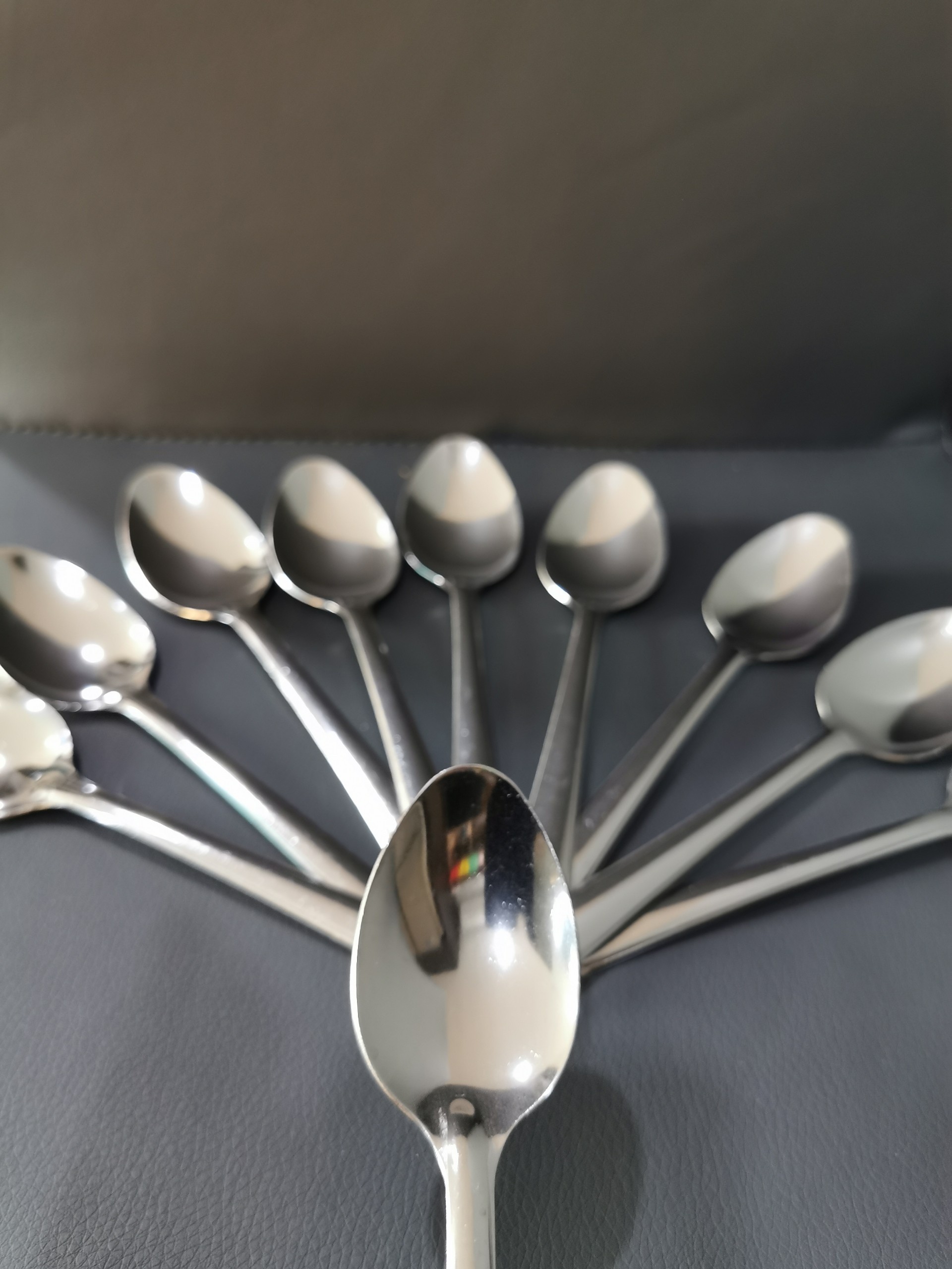 Muỗng Inox cán dài - combo 10 muỗng