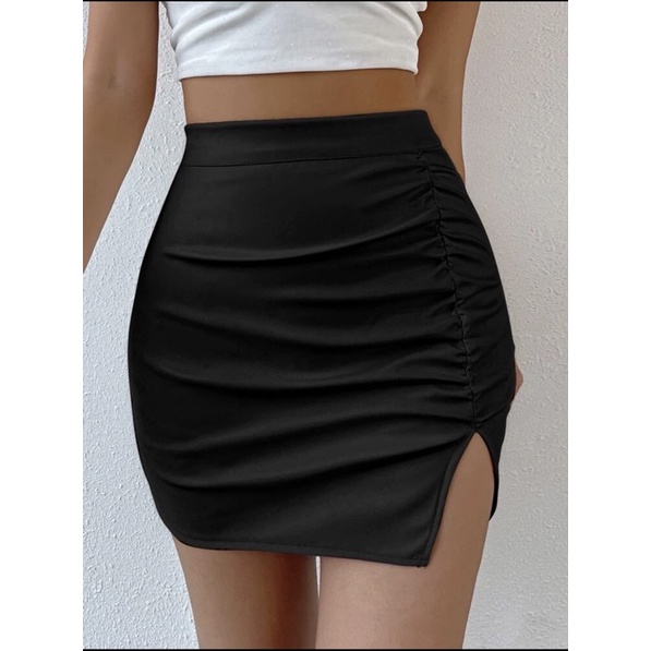 [ SIZE LỚN BIGSIZE 55Kg-100Kg ] CHÂN VÁY NHÚN XẺ ĐÙI