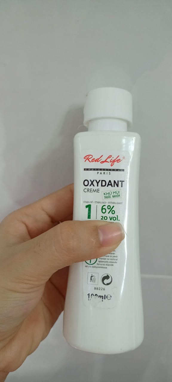 [HCM]Oxy dung dịch trợ nhuộm spaline