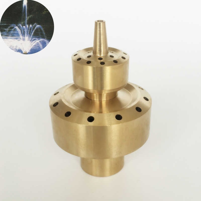Đầu phun nước hình hoa 3 tầng phi 34mm