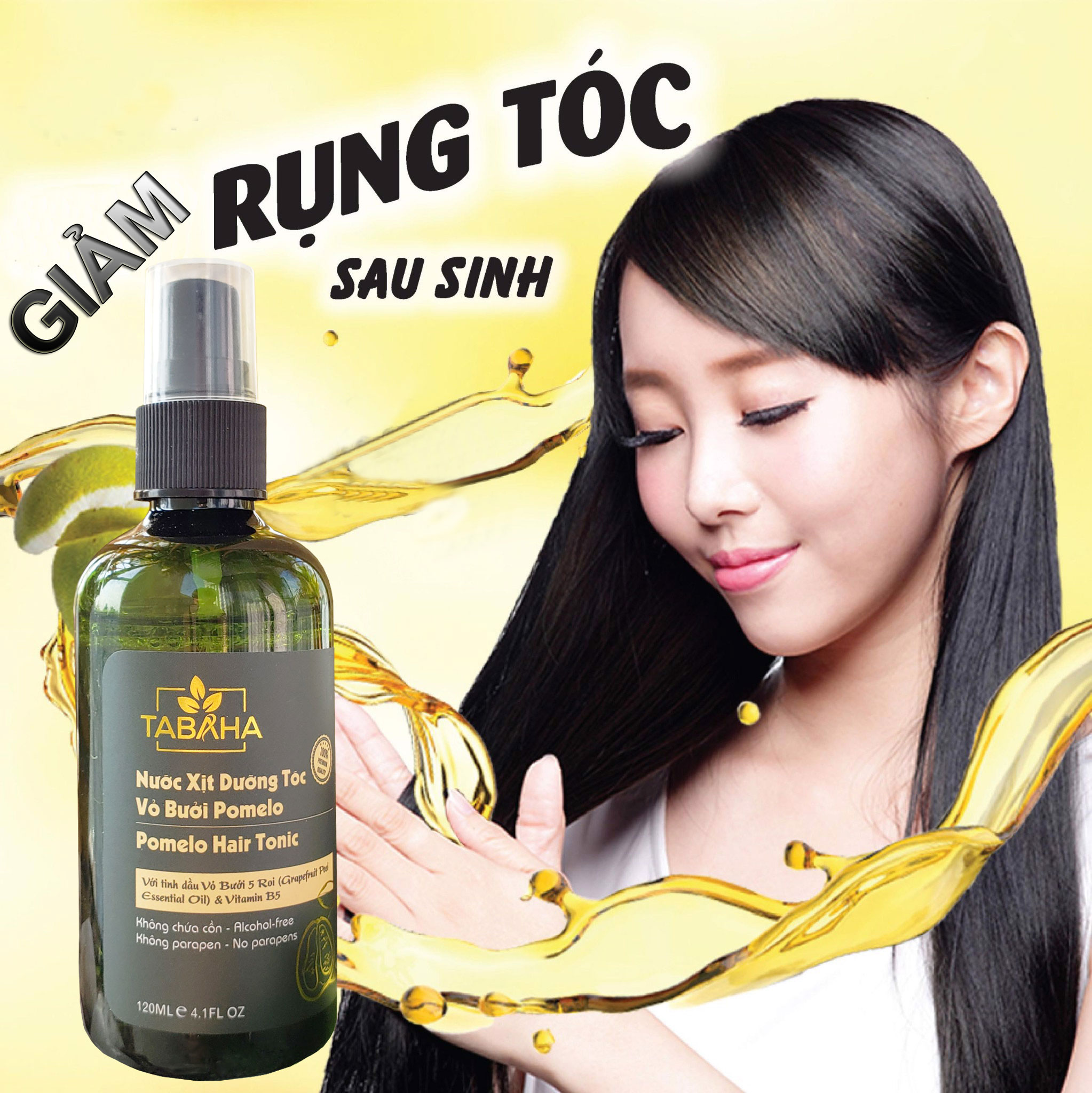 Nourishing shampoo with grapefruit oil Pomelo cocoon 130ml.