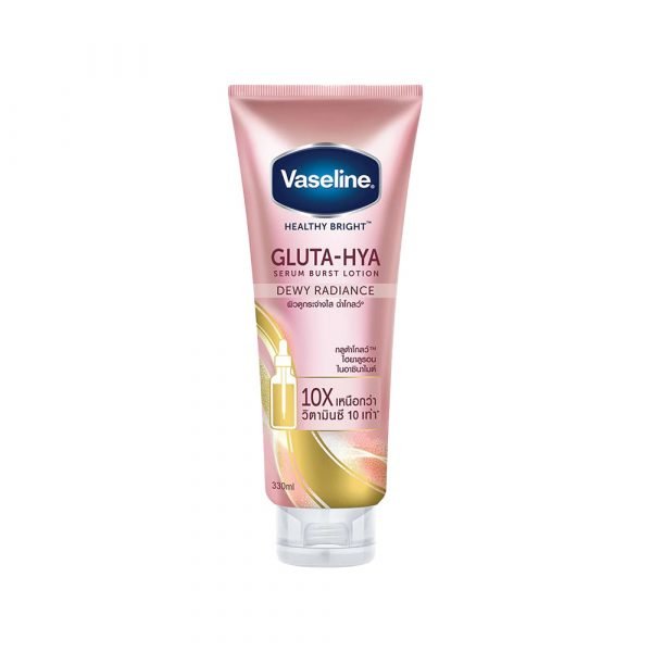 Dưỡng Thể Trắng Da Vaseline Bright Gluta-Hya Serum Burst Lotion 330ml