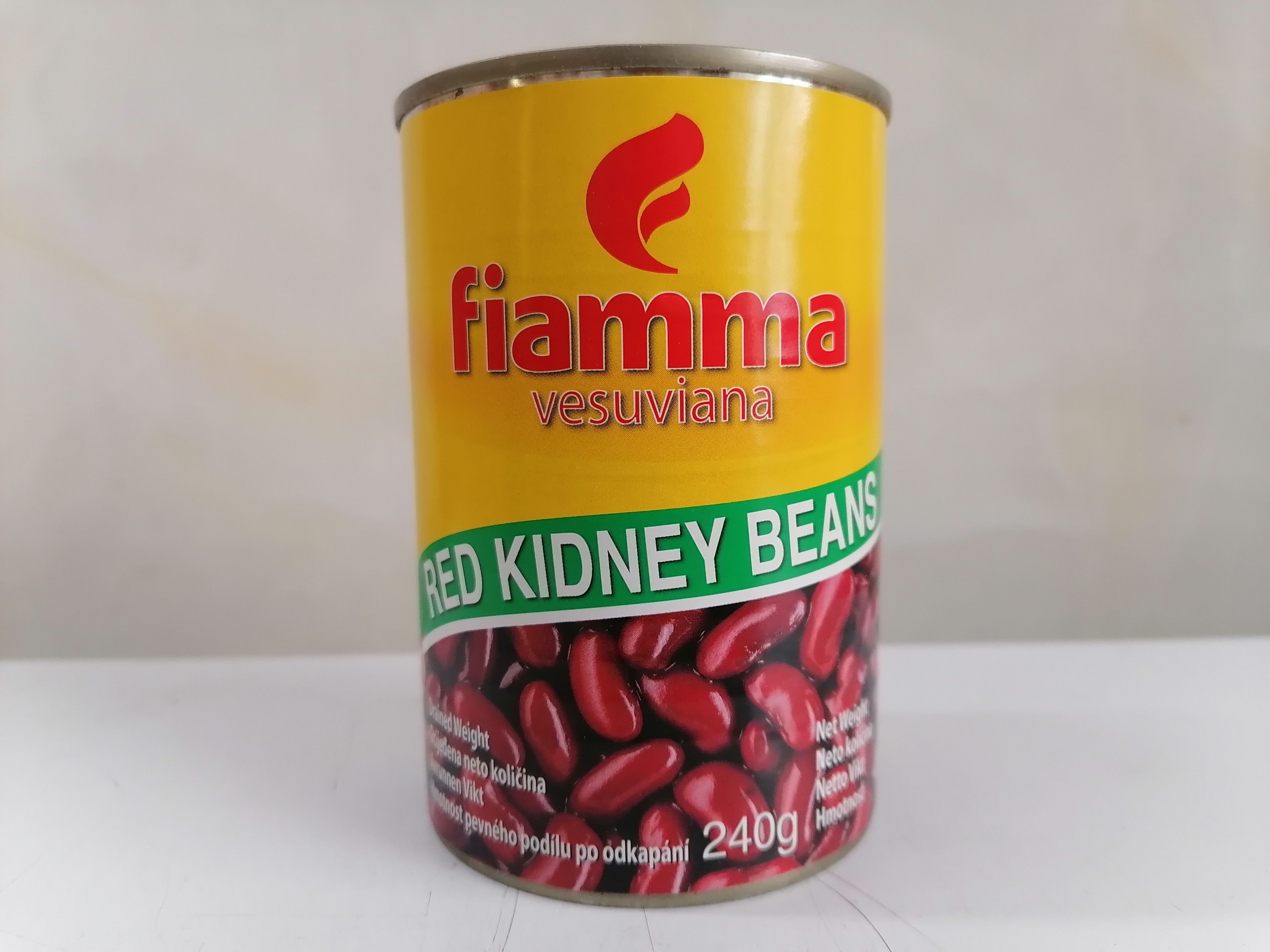 [400g] ĐẬU ĐỎ NGÂM NƯỚC MUỐI [Italia] FIAMMA Red Kidney Beans (halal) (atu-hk)