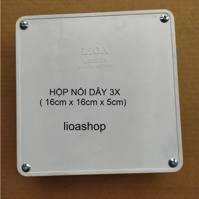HỘP NỐI DÂY CHỐNG CHÁY LiOA.