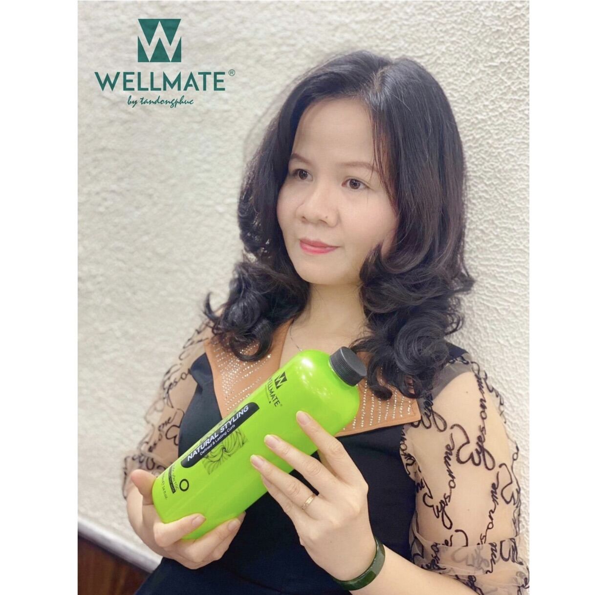[Chỉ 7/3 Hoàn Tiền 15%]Uốn lạnh wellmate 1000ml x2, chuẩn công ty date mới
