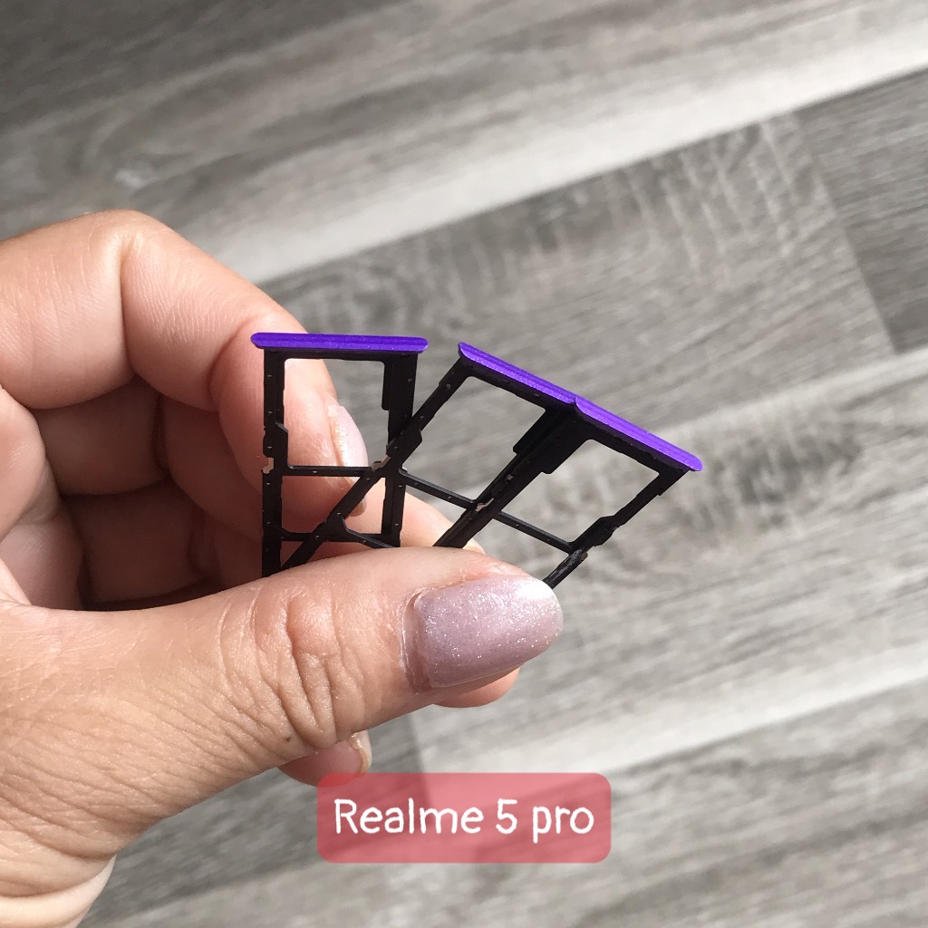 Khay sim Realme 5 Pro (khay sim thay thế)